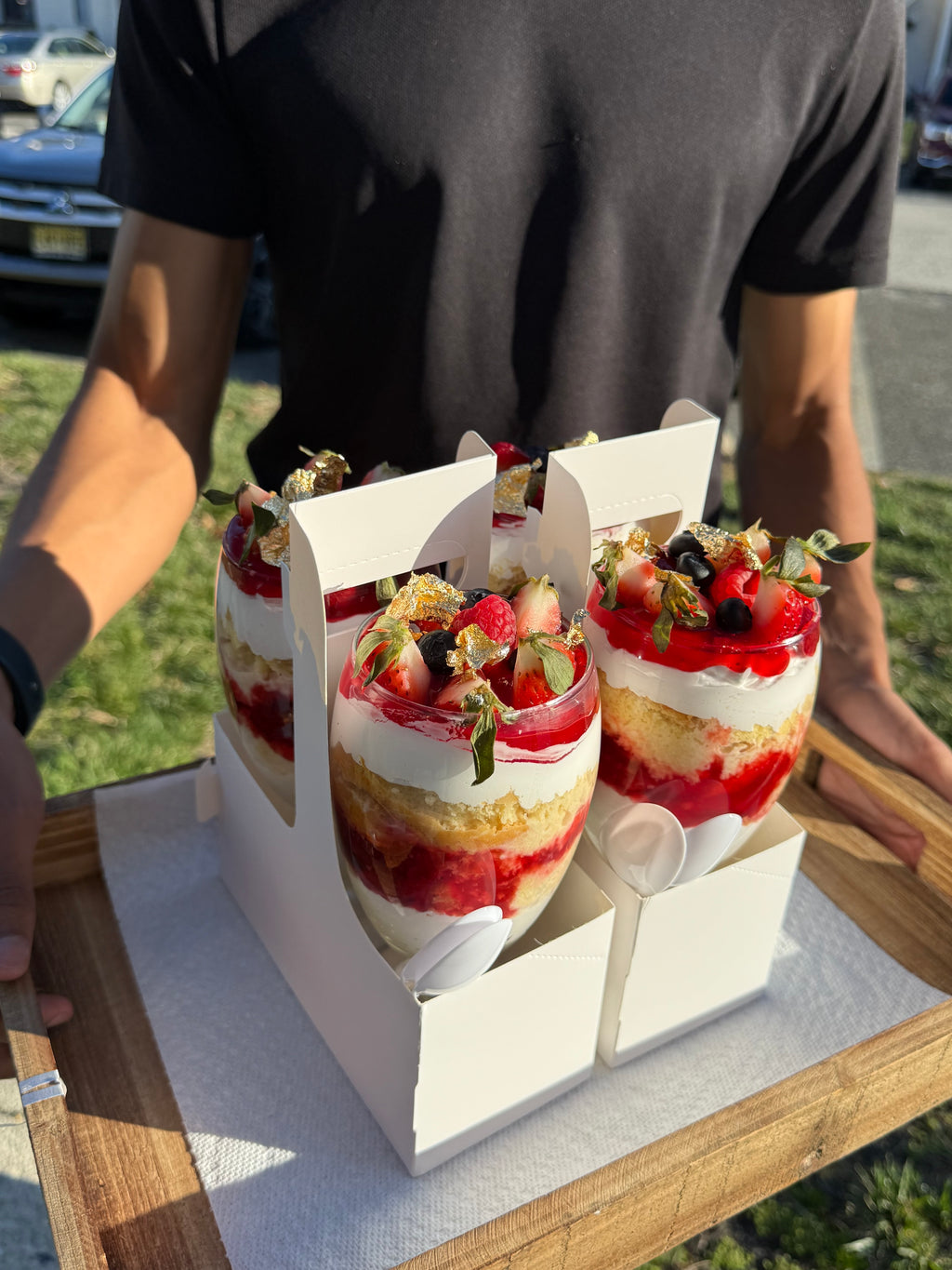Tres Leches Glasses
