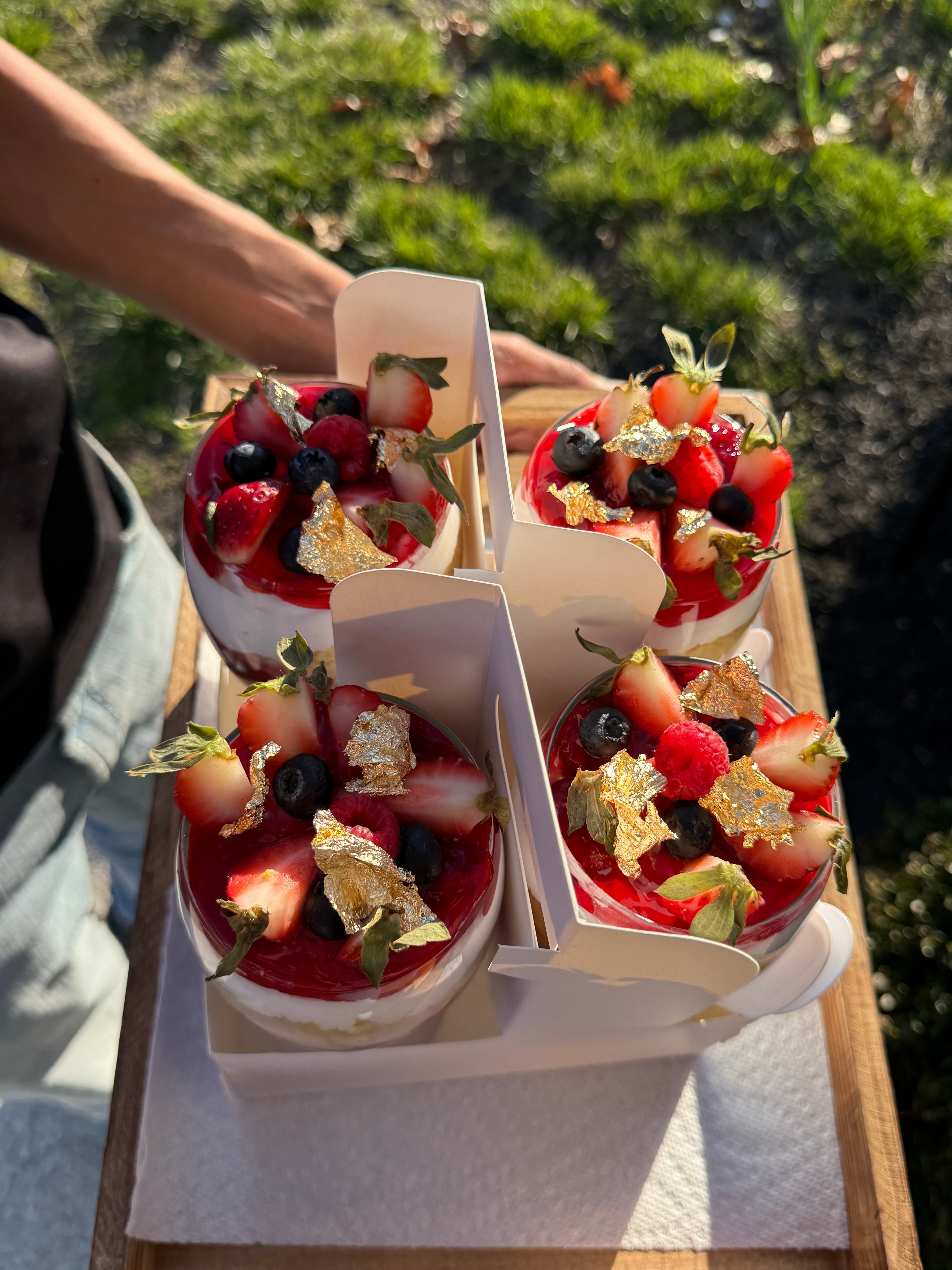 Tres Leches Glasses