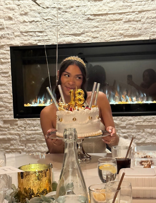 Tres Leches Birthday Cake